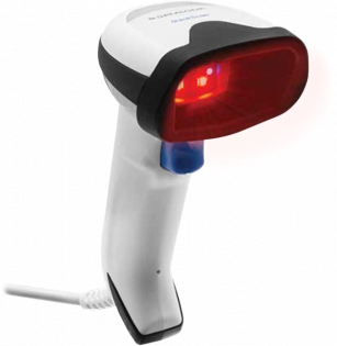 фото Ручной 2D сканер штрих-кода Datalogic QuickScan QD2590-WHK1 USB, белый, фото 1